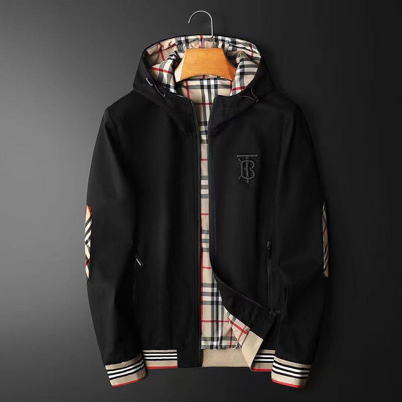 Áo Khoác Hoodie Màu Trơn In Họa Tiết Burberry Thời Trang Thu Đông 2023