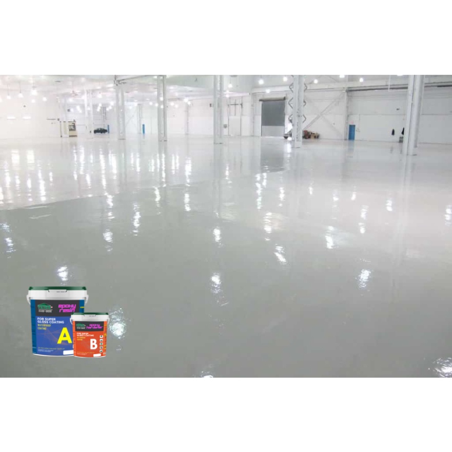 Sơn Chống Thấm TAIKOMI Epoxy Set 300G, 600G, 1L - Chống thấm trong suốt,sử lý chống thấm mặt sàn nhà vệ sinh,gạch men