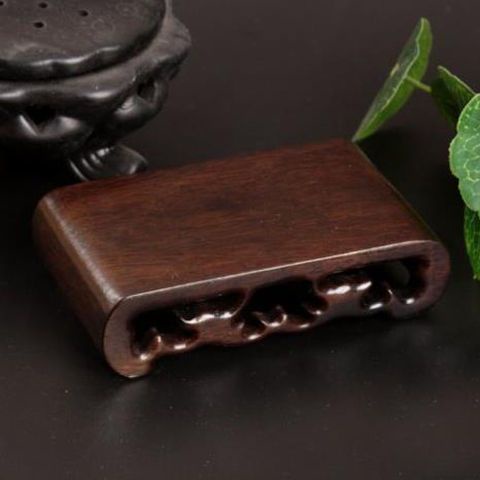 Đế Gỗ Nhỏ Màu Trơn Phong Cách Trung Hoa Cổ Điển Dùng Làm Đạo Cụ Chụp Ảnh Trang Sức