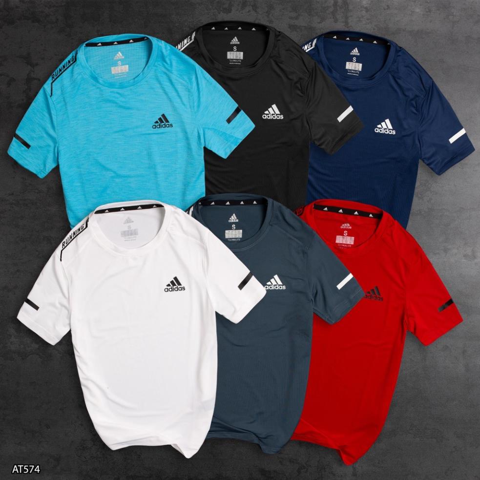 SportNew ÁO THUN TAY NGẮN THỂ THAO NAM AT574 IN LOGO HÃNG ADIDAS
