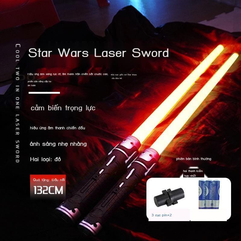 ◑✘☑Đồ chơi thanh kiếm LightSaber Wars - Kiếm Laze phát sáng - Gậy ống led cho trẻ em-Lhgb122