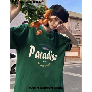 Áo Thun Phông Nam Nữ Tay Lỡ Form Rộng Áo 3158 Unisex HANAFASHION chất liệu cotton khô in chữ PARASIDE