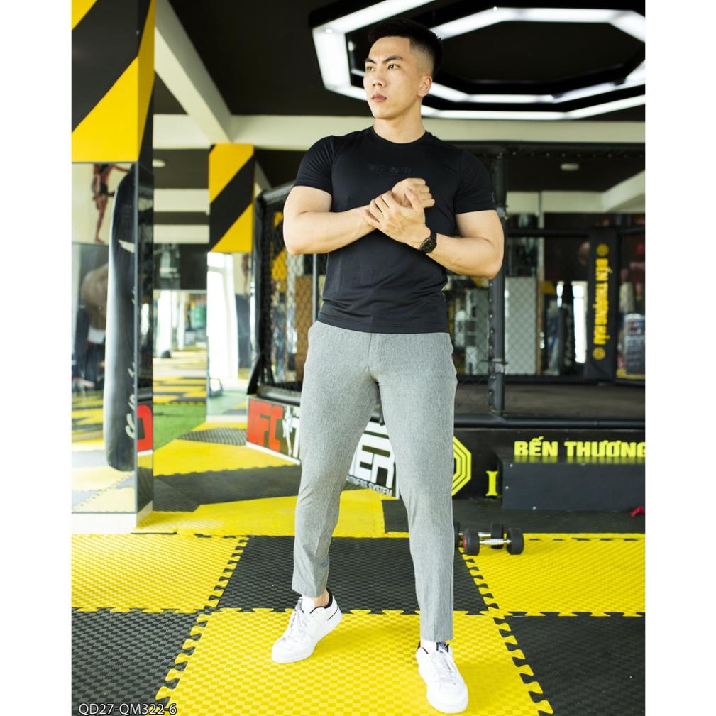 SportNew Quần dài golf Adidas xi dãn xịn QD27 - thể thao nam in viền lưng