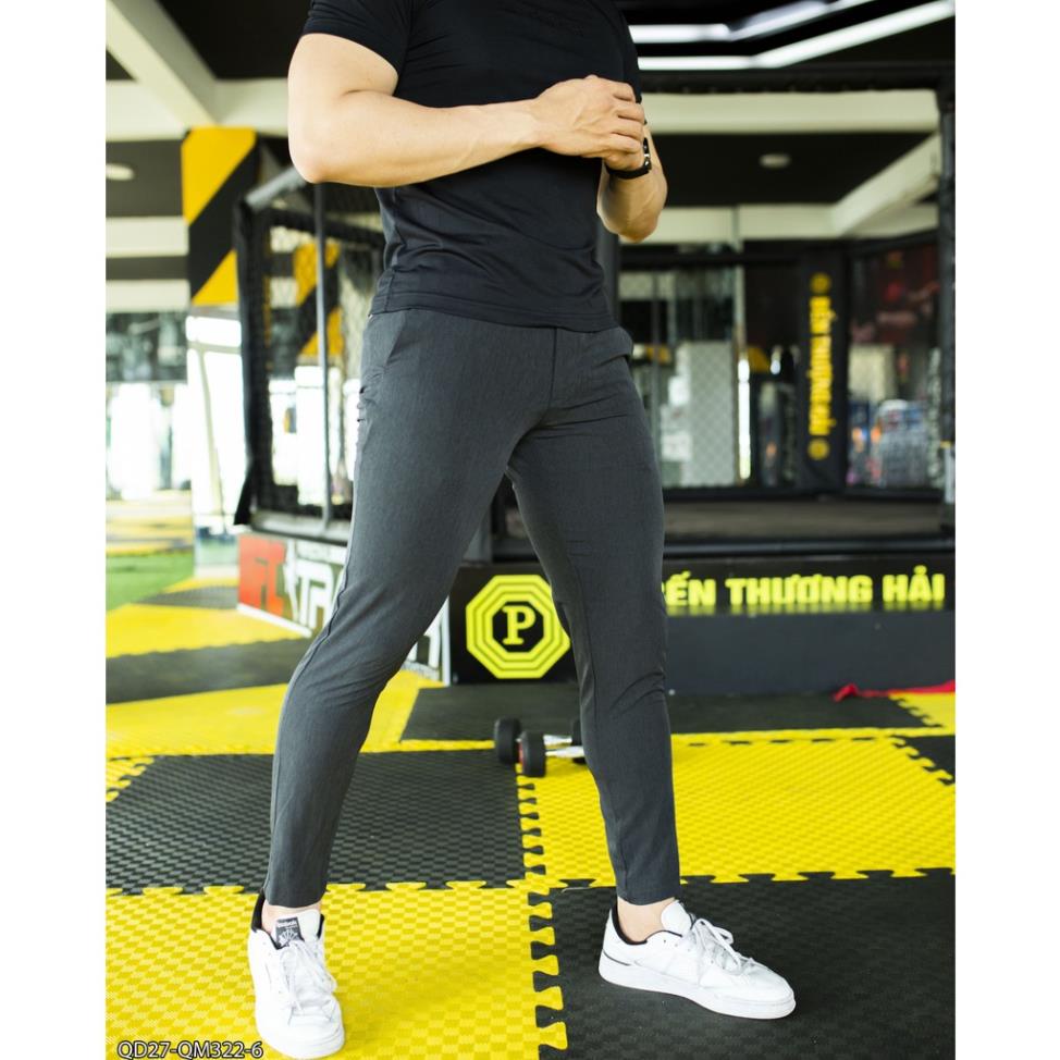 SportNew Quần dài golf Adidas xi dãn xịn QD27 - thể thao nam in viền lưng