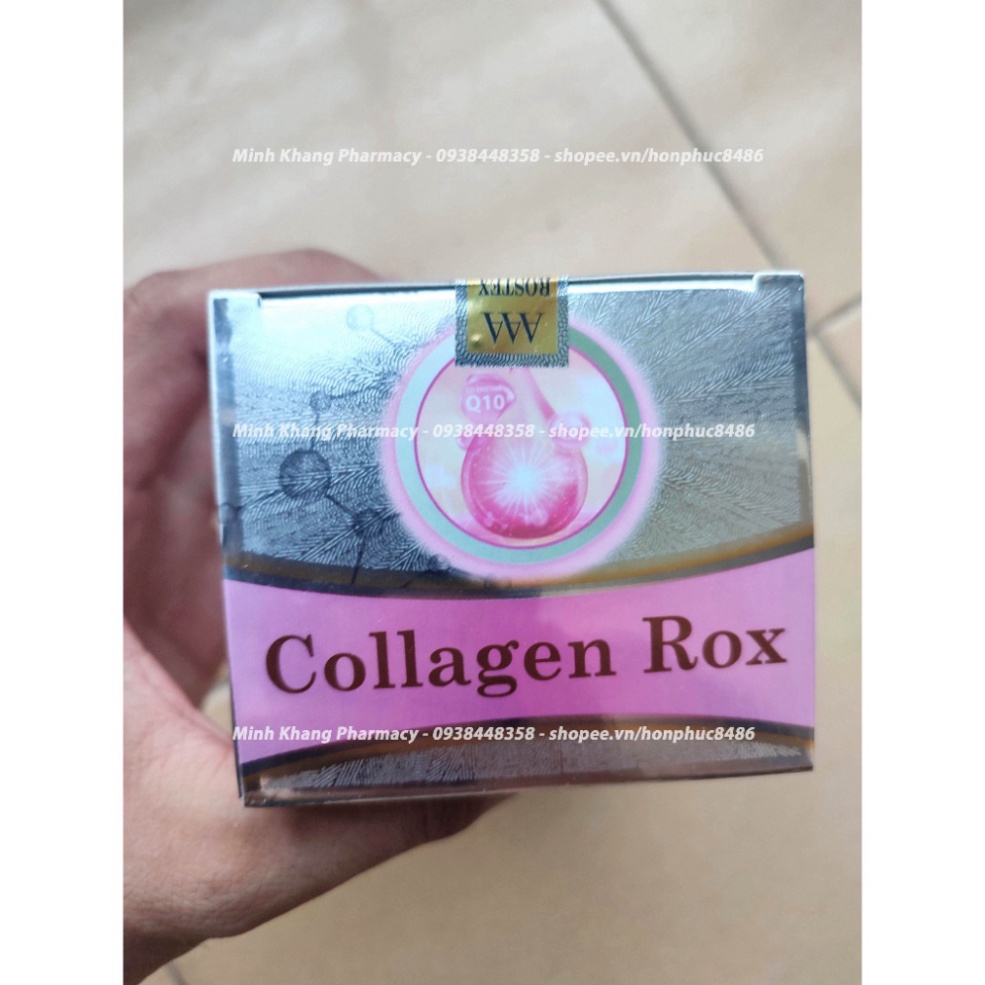 Viên uống trắng da Collagen Rox 60 viên đẹp da chống lão hóa chăm sóc da mặt bổ sung collagen vitamin c a .. hi