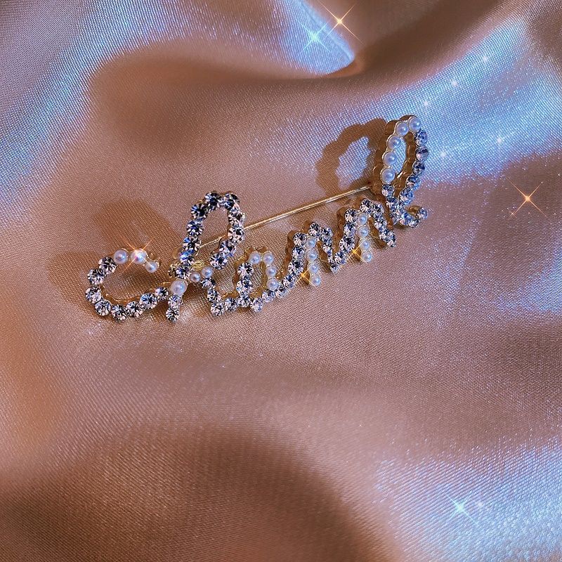 Trâm Cài Áo Ngôi Sao Mới Năm 2021 Phong Cách Xiaohongshu Ánh Sáng Sang Trọng Thời Trang Pháp Cổ Điển a