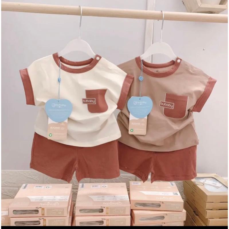 |BU BABY| Bộ cộc Bu chui cổ mẫu mới 2023 - Bubaby