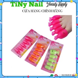 Kẹp ủ phá sơn gel móng chân - set 5 cái