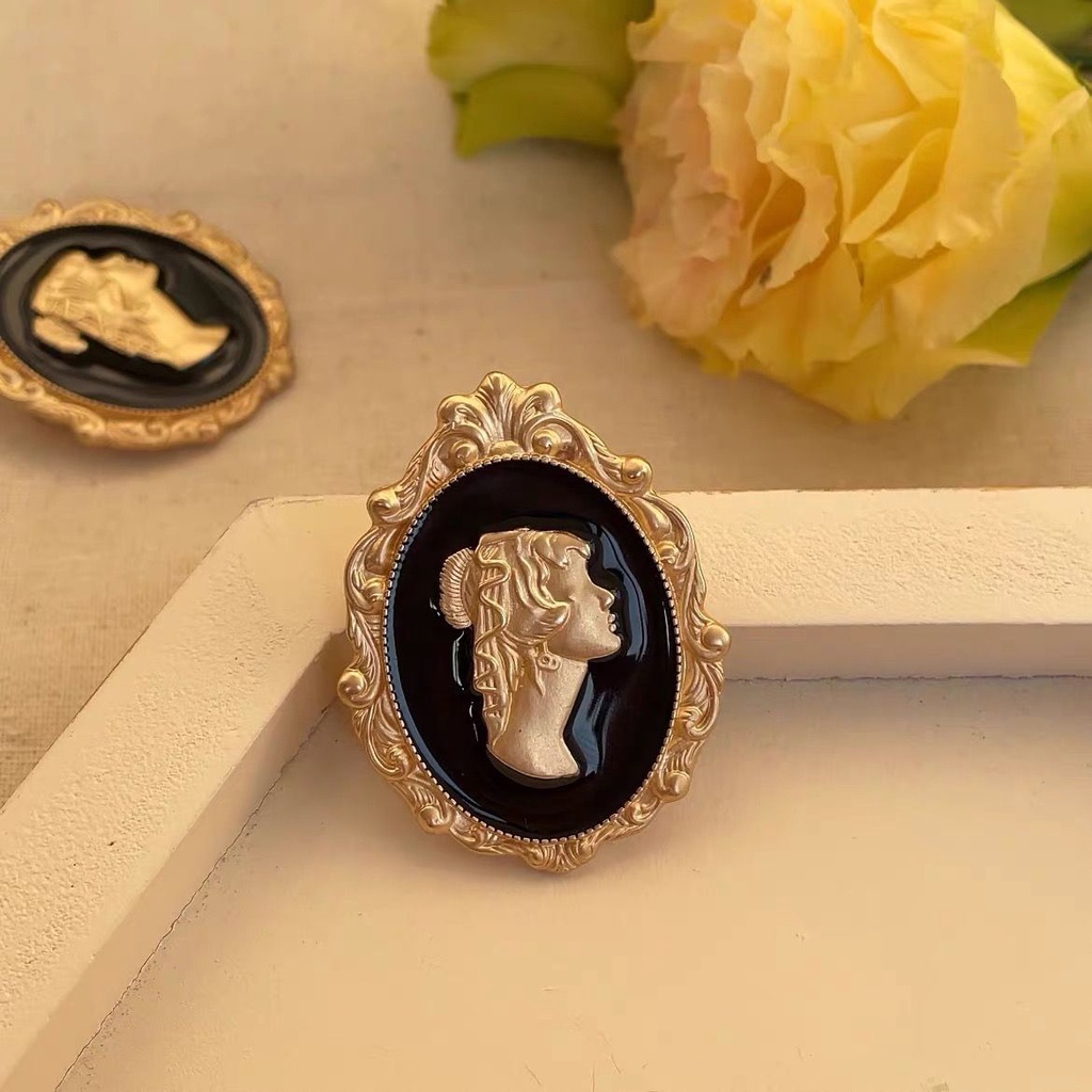 Ghim Cài Áo Phong Cách Âu Mỹ Cổ Điển Cho Nữ