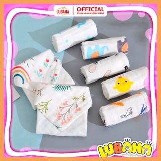 [HÀNG CAO CẤP] Khăn tắm cho bé Muslin( dạng cuộn) 110x110cm - lubaha