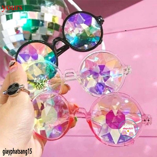 Mắt kính vạn hoa trang điểm dành cho nam và nữ KÍNH ẢO GIÁC dùng trog bar pug sàn