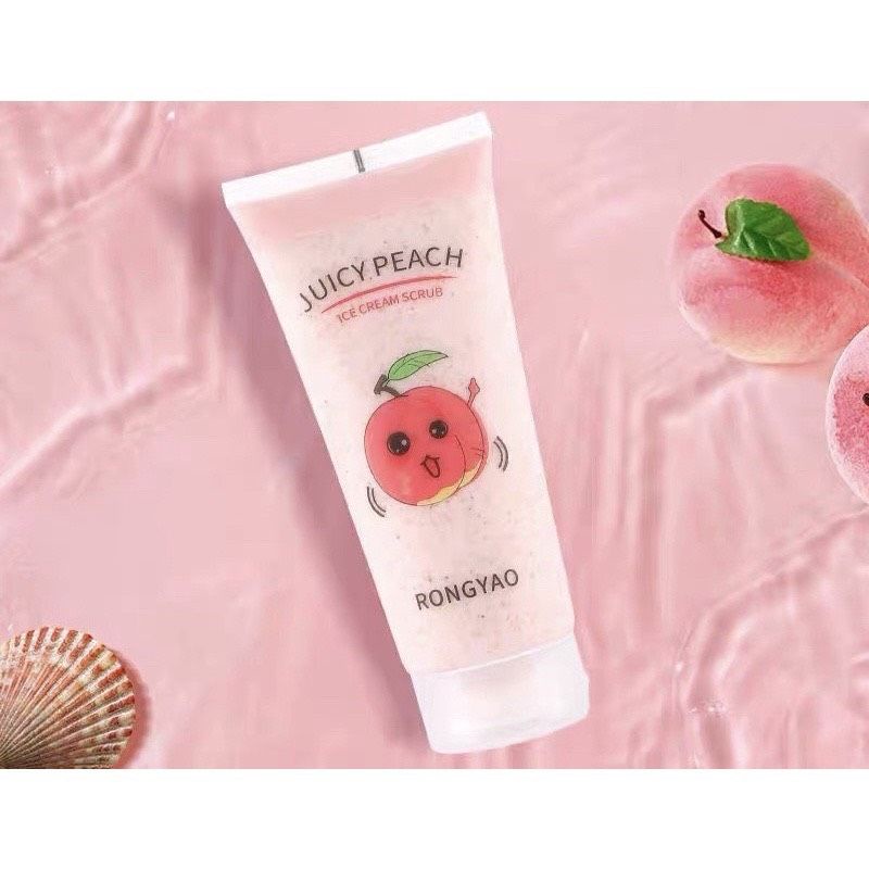 Tẩy tế bào chết cho body hương đào