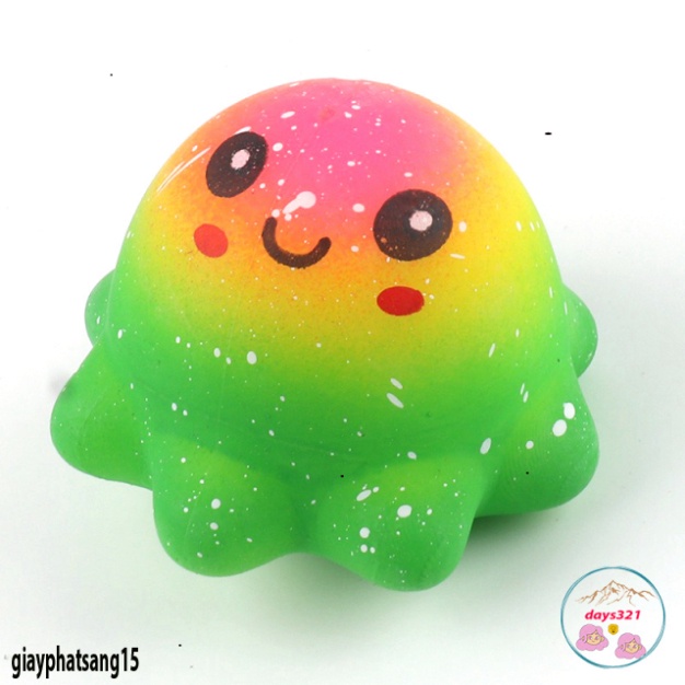 Đồ chơi squishy dẻo hình bạch tuộc dễ thương