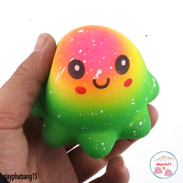 Đồ chơi squishy dẻo hình bạch tuộc dễ thương