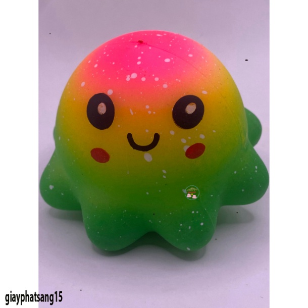 Đồ chơi squishy dẻo hình bạch tuộc dễ thương