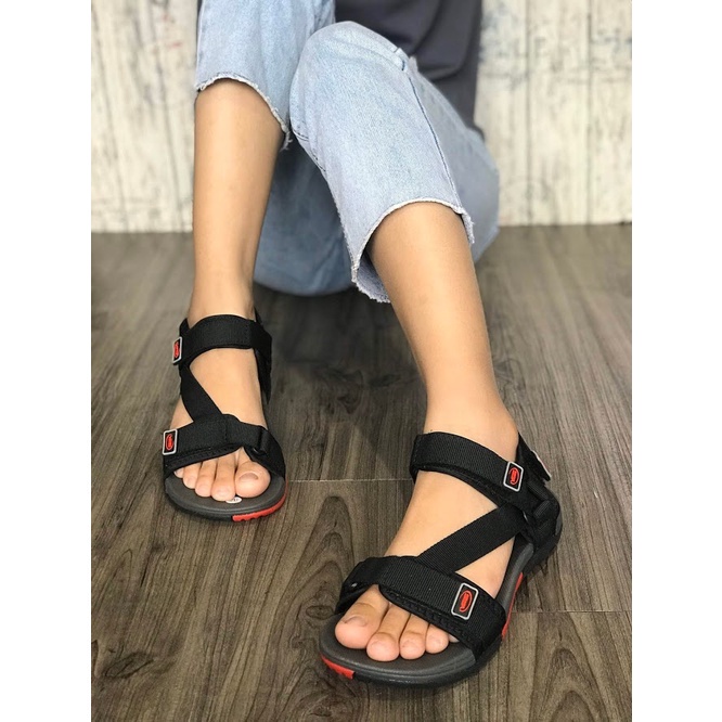 Sandal nam Vento quai chữ Z NV4538BB màu đen có big size 44 45