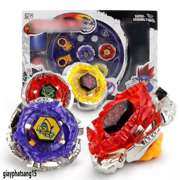Bộ công cụ giải trí xoay hồi chuyển Beyblade Burst GT B-150 Union Achilles CN XT có dây phóng/thước