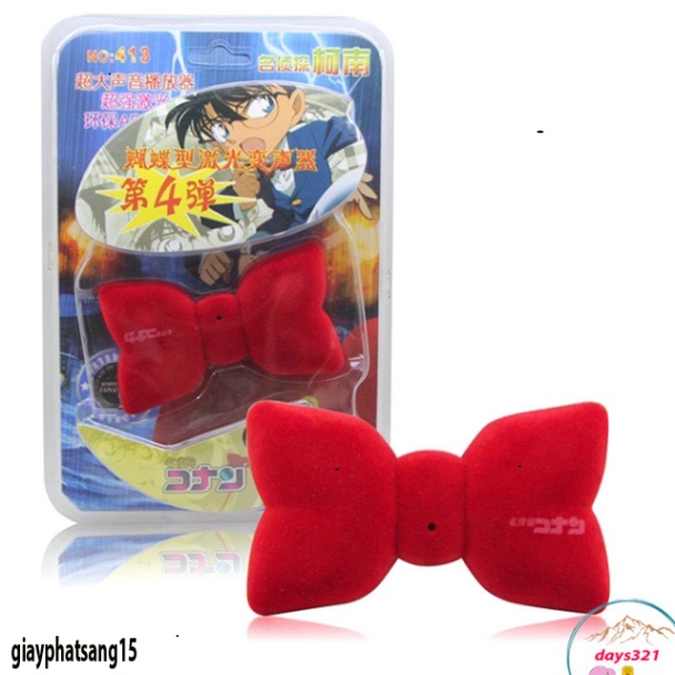 Đồ chơi trẻ con nơ Conan thu thanh và biến âm tiếng nói vào vai thám tử nổi tiếng Edogawa conan Shin