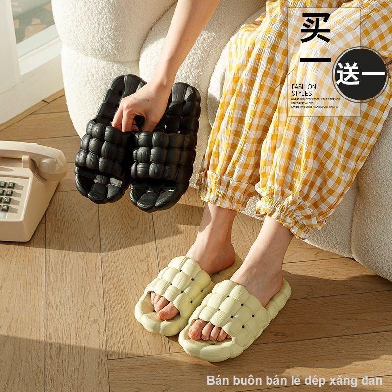 Dép Đi Trong Nhà Đục Lỗ Đế Matxa Chân Kèm Ảnh Thật chất liệu Eva