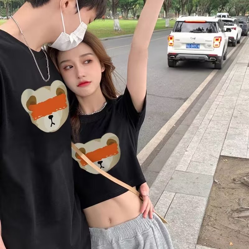 Thanh Niên Thịnh Hành Lười Biếng Phong Cách Thành Phố Tiêu Chuẩn Mùa Hè NamTÁo Sơ Mi Thời Trang Thương Hiệu Thời Trang T