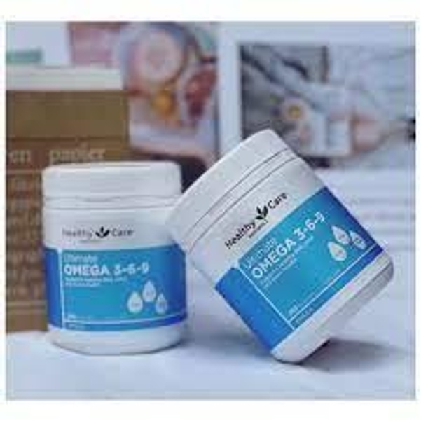 Viên uống Healthy Care Omega 3 6 9 Ultimate - Hỗ trợ tim mạch, huyết áp, sáng mắt