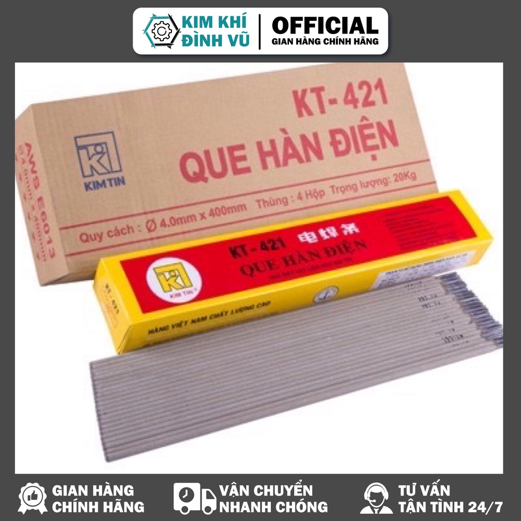 Que hàn điện ,hàn sắt kim tín 2.5li-3,2 li hàng chất lượng