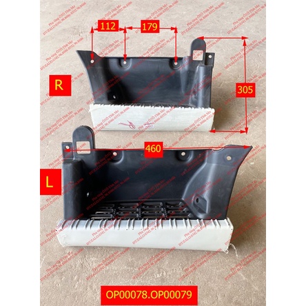 ốp bậc lên xuống OLLIN loại bản hẹp L Bên Lái
