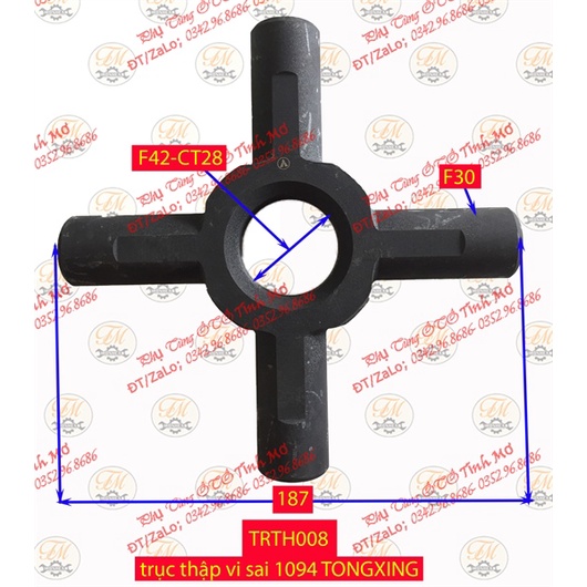 trục thập vi sai 1094 TONGXING