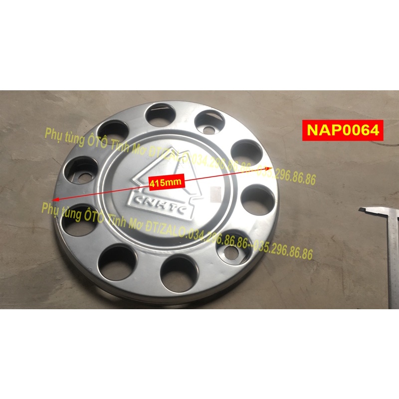 nắp la răng HOWO 10 lỗ sắt