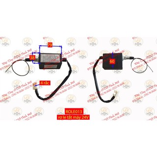 Rơ le tắt máy 24v