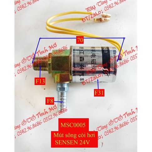 mút sông còi hơi SENSEN 24V
