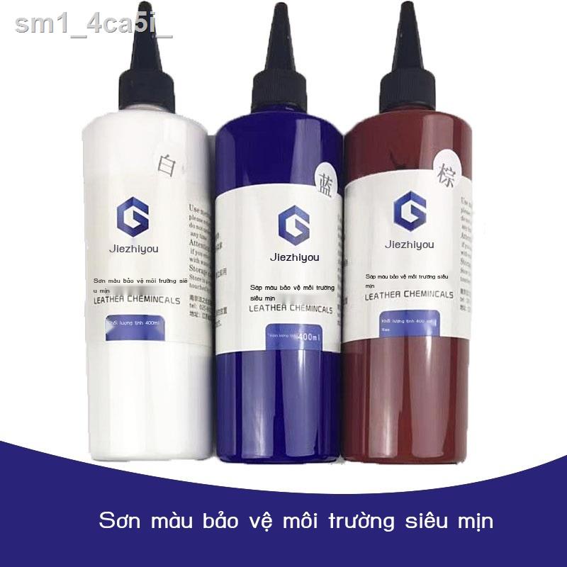 ►▲Đại lý nhuộm da bột màu dán màu siêu mịn dán màu quần áo da thật dán bảy màu màu bổ sung màu tân trang đại lý sửa chữa