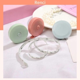 Thước dây mini cuộn rút may đồ đo 3 vòng 1.5m eefy1