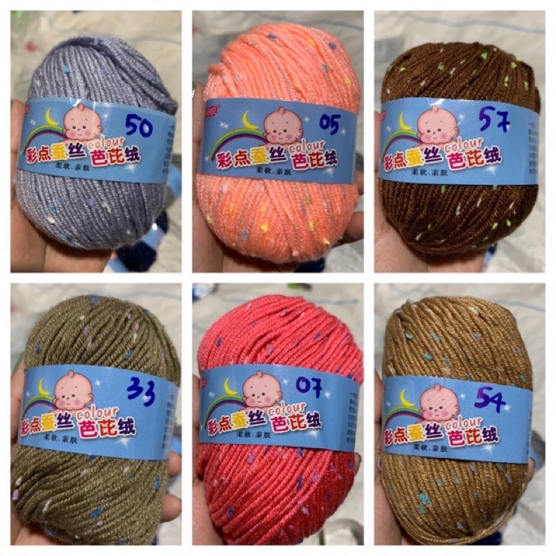 LEN Baby Tuyết 2 mm, cuộn 50 gr