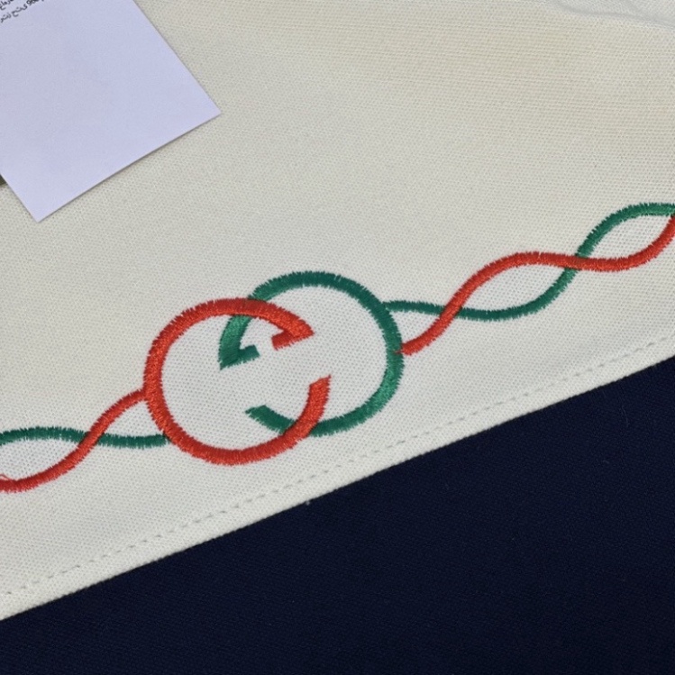 Áo polo GC thêu phối màu kết hợp phối hợp nam nữ cao cấp Áo polo GC thêu nam nữ mới nhất