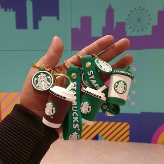 Móc Khóa Hình Ly Trà Sữa Starbucks Độc Đáo
