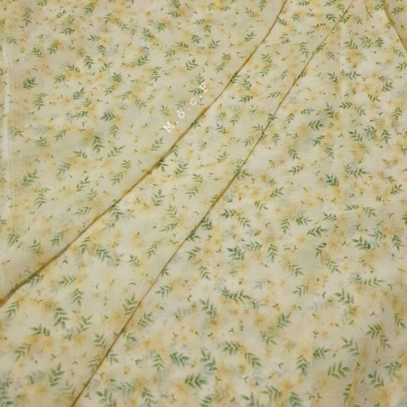 Vải voan chiffon hoa ngọc nữ