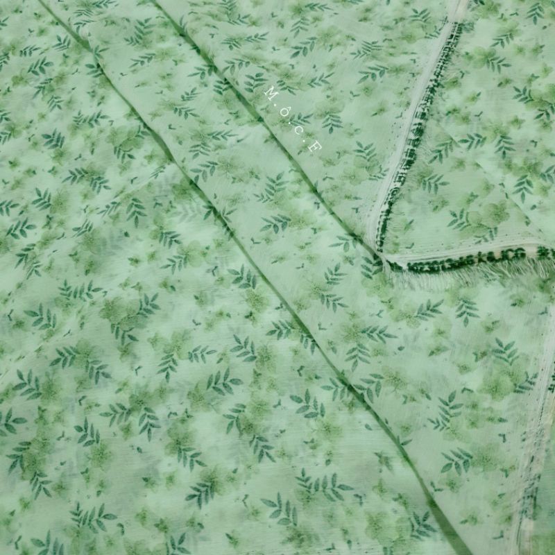 Vải voan chiffon hoa ngọc nữ