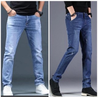  Freesip_Hàng Cao Cấp Quần jean nam Quần bò nam co giãn ống ôm skinny cào xước nhẹ. 