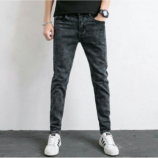 Quần jean Quần bò nam TRơn co giãn ống bó skinny cao cấp.
