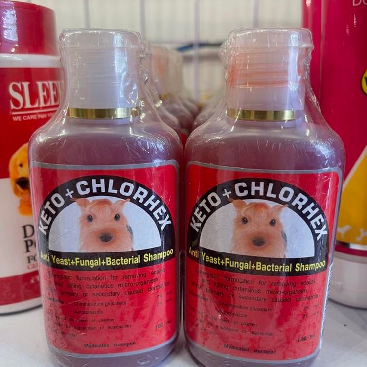Sữa tắm trị nấm ghẻ cho chó mèo cao cấp keto