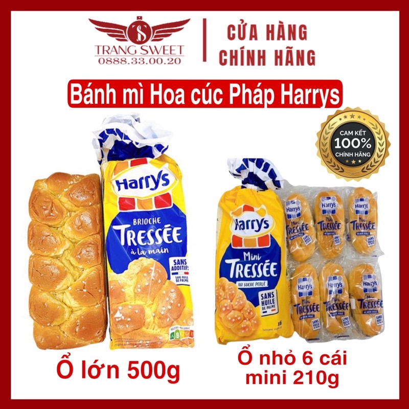 Bánh mì Hoa Cúc Pháp ổ lớn 500g ổ nhỏ 210g