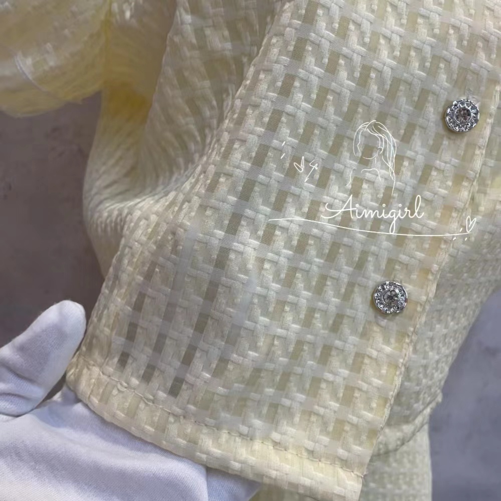 Bộ Áo Cổ Búp Bê Thêu Họa Tiết + Chân Váy Ngắn Lưng Cao Thời Trang Xinh Xắn Cho Nữ