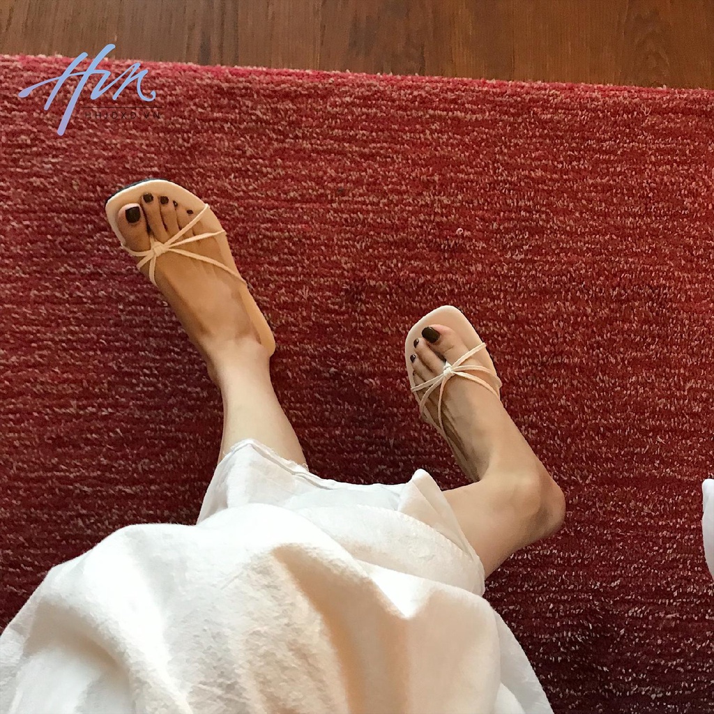 Sandal Hở Ngón Đế Bằng Thiết Kế Mới Thời Trang Mùa Hè Dành Cho Nữ