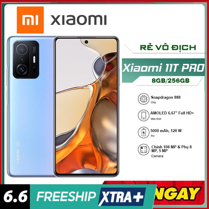 Điện thoại Xiaomi 11T Pro 8GB/256GB Máy chính hãng fullbox nguyên seal bảo hành 12 tháng