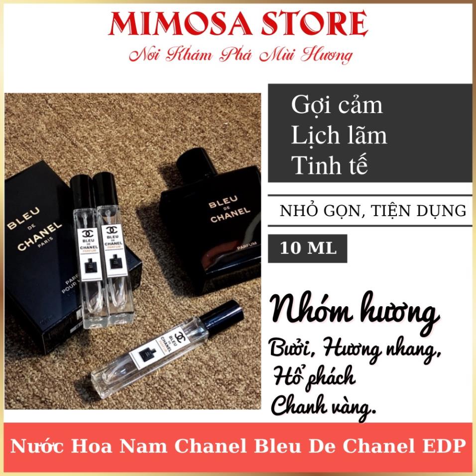 CHÍNH HÃNG, Nước Hoa Bleu De Chanel EDP Lọ Chiết 10ml - Sang Trọng & Lịch Lãm chính hãng | BigBuy360 - bigbuy360.vn