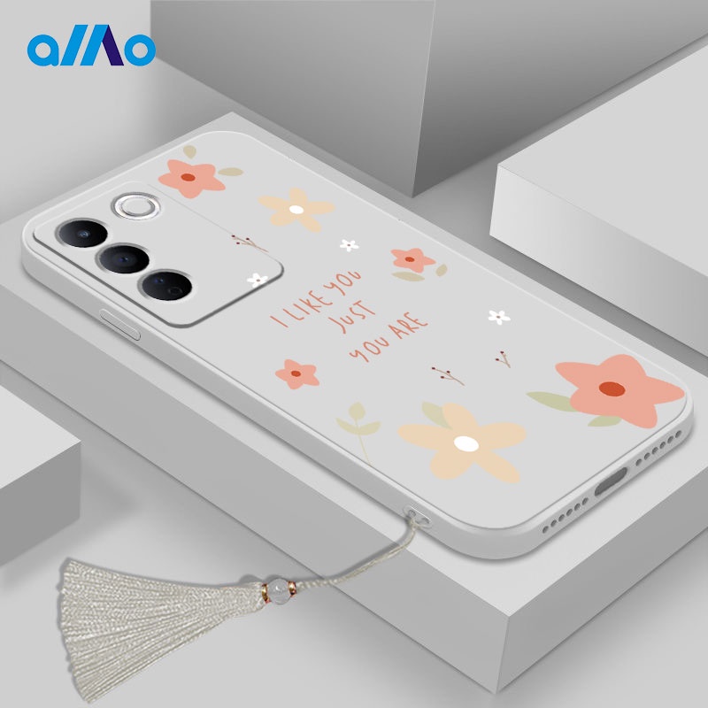 Ốp Điện Thoại Mềm Hình Hoa Phong Cách Trung Quốc Cho Vivo V27 V27e V27 Pro Vivo V25 V25e V25 Pro Vivo Y100 5G Y56 Y55s 5G
