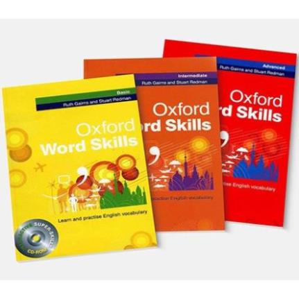 [Bản Màu Chất lượng cao] Oxford Word Skills Basic+ Intermediate + Advance | KÈM FILE NGHE