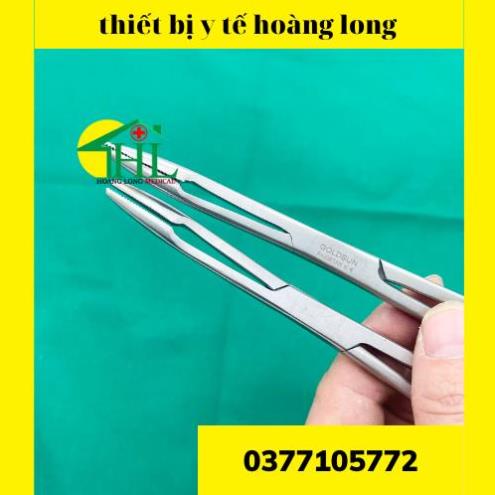 Kẹp bông (panh đầu rắn sản khoa) dài 25cm