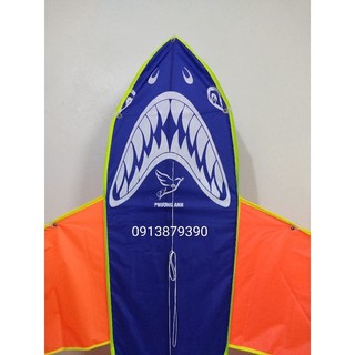 Diều cá mập 175cm tặng 50m dây